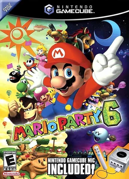 Mario Party 6 box art