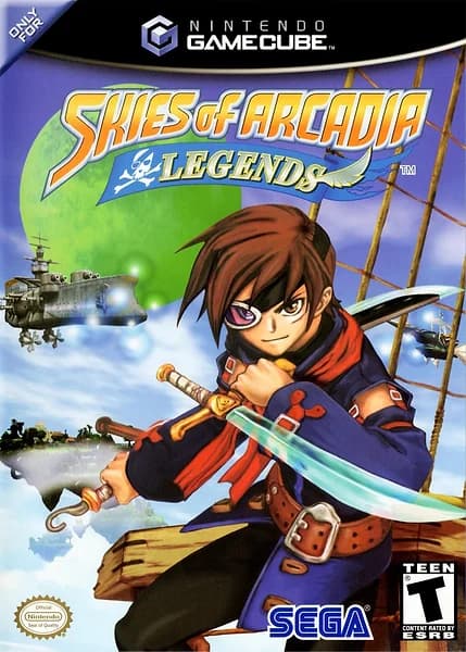 Skies of Arcadia Legends Box Art