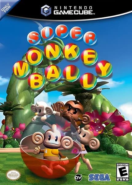 Super Monkey Ball box art