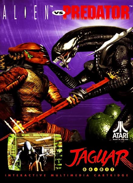 Alien vs. Predator Jaguar Box Art