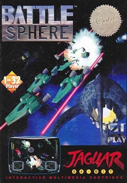 BattleSphere Gold Jaguar Box Art