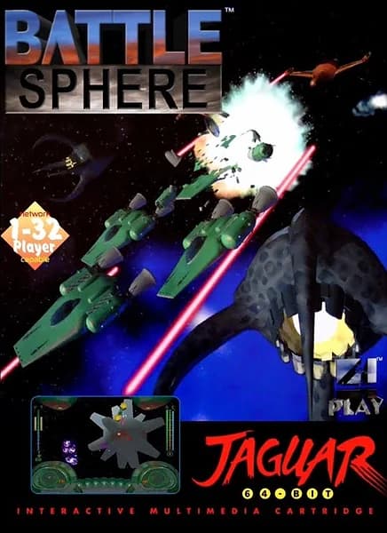 BattleSphere Jaguar Box Art