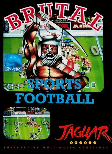 Brutal Sports Football Jaguar Box Art
