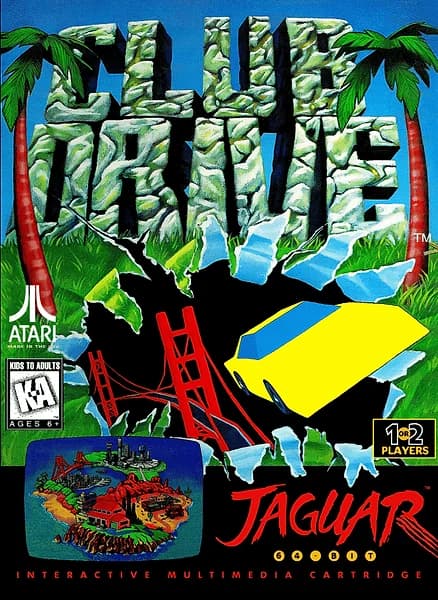Club Drive Jaguar Box Art