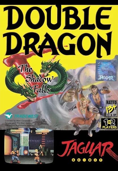 Double Dragon V Jaguar Box Art