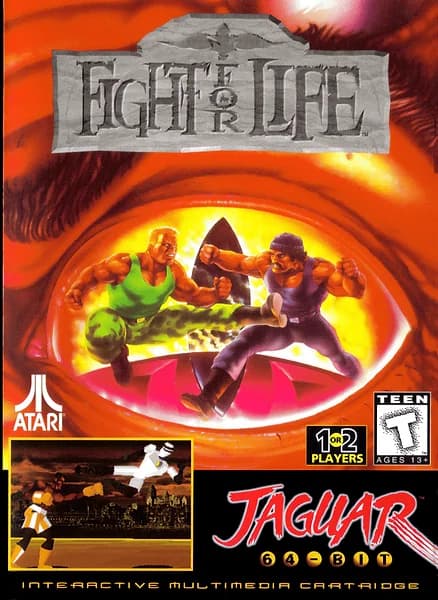 Fight For Life Jaguar Box Art