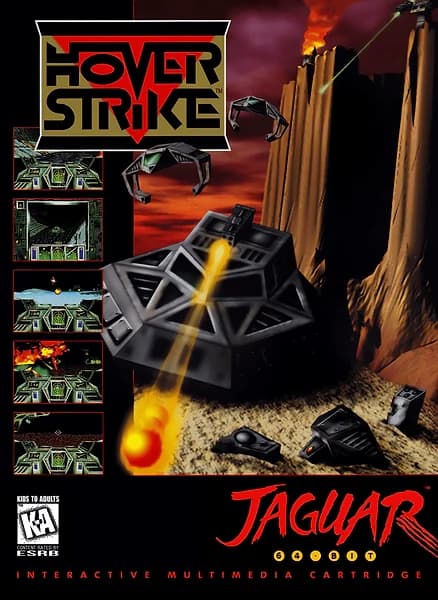 Hover Strike Jaguar Box Art