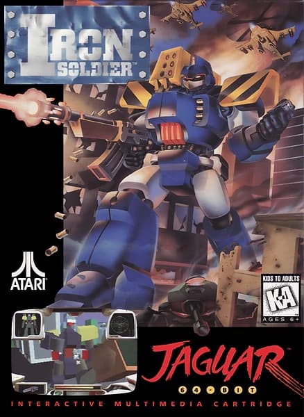 Iron Soldier Jaguar Box Art