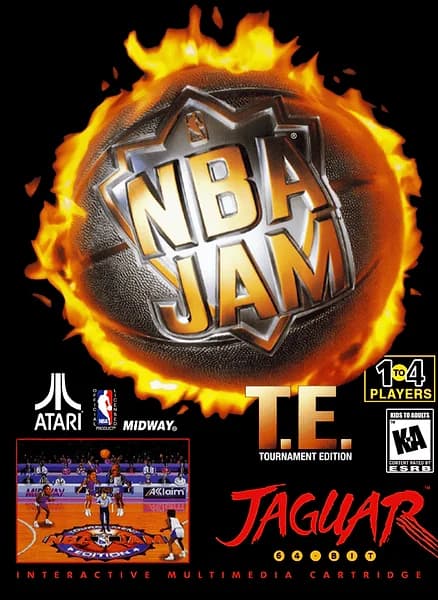 NBA Jam: Tournament Edition Jaguar Box Art