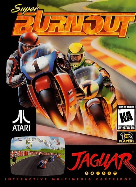 Super Burnout box art