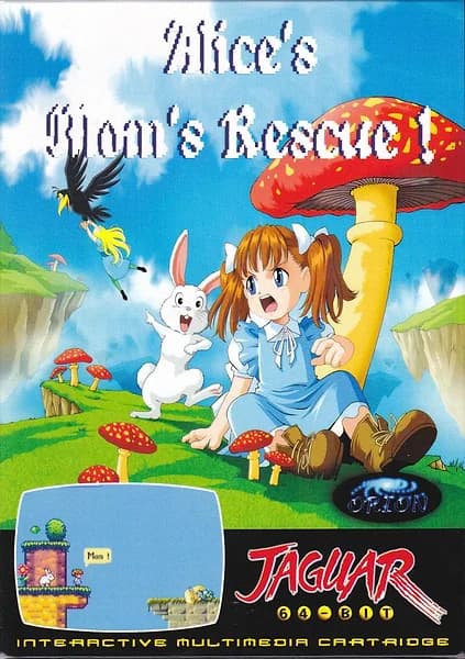 Alice's Mom's Rescue Jaguar CD Box Art