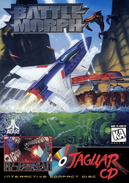 BattleMorph Jaguar CD Box Art