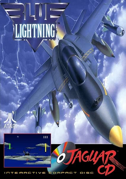 Blue Lightning Jaguar CD Box Art