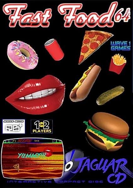 Fast Food 64 Jaguar CD Box Art
