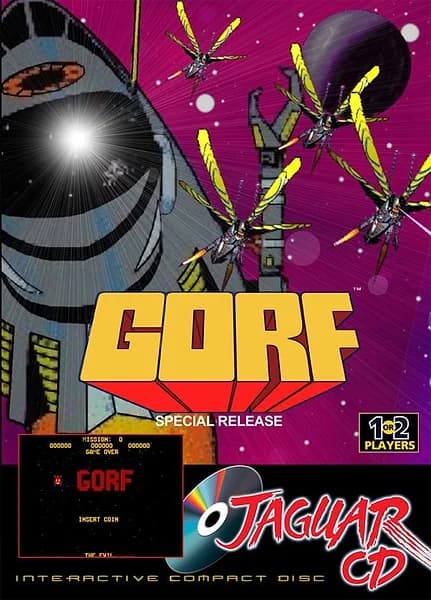Gorf Classic Jaguar CD Box Art