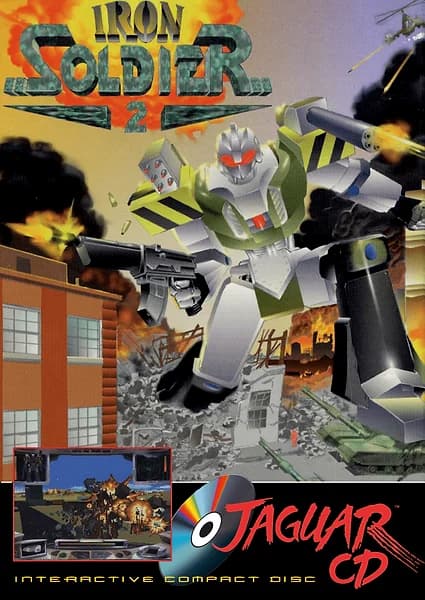 Iron Soldier 2 Jaguar CD Box Art