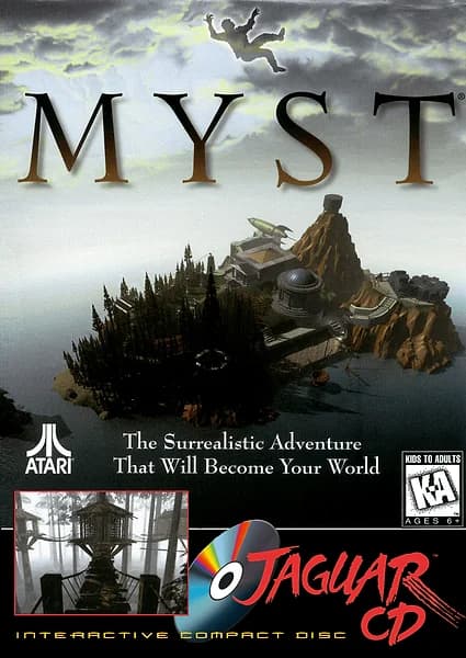 Myst Jaguar CD Box Art