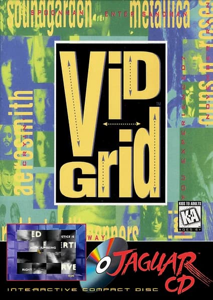 Vid Grid Jaguar CD Box Art