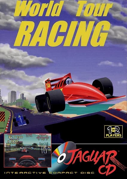 World Tour Racing Jaguar CD Box Art