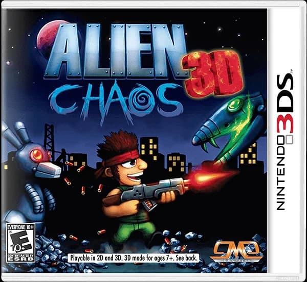 Alien Chaos 3D Nintendo 3DS Box Art