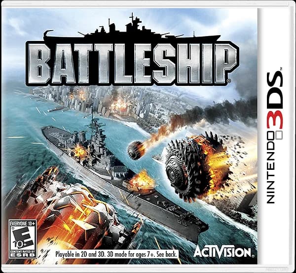 Battleship Nintendo 3DS Box Art