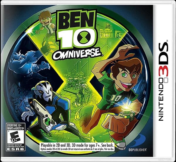 Ben 10: Omniverse Nintendo 3DS Box Art