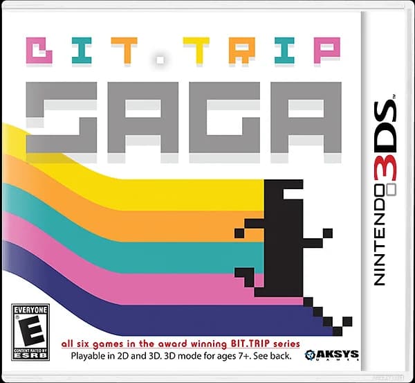 Bit.Trip Saga Nintendo 3DS Box Art