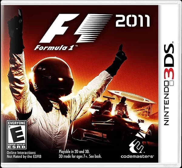 F1 2011 box art
