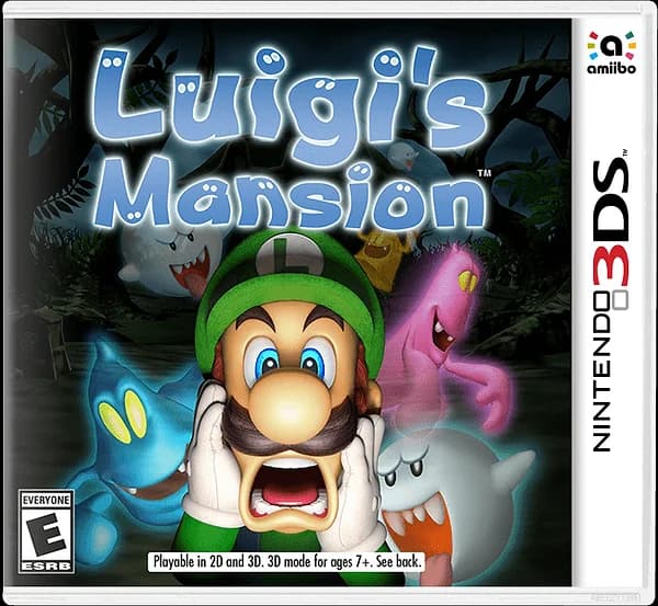 Luigi's Mansion Box Art