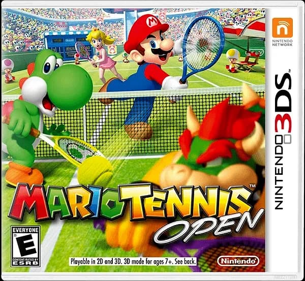 Mario Tennis Open box art