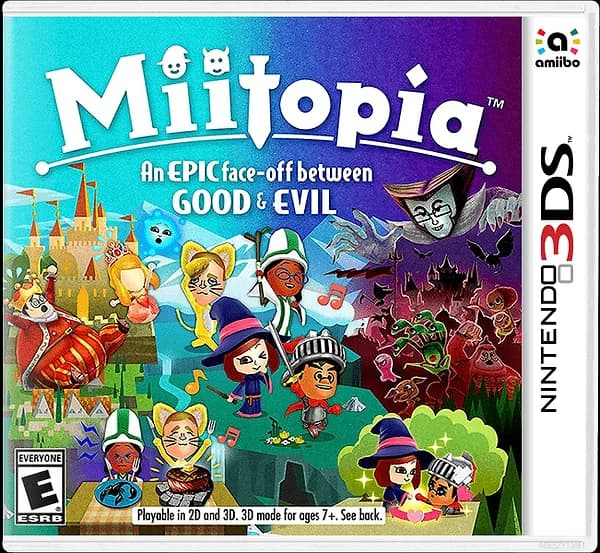 Miitopia Box Art