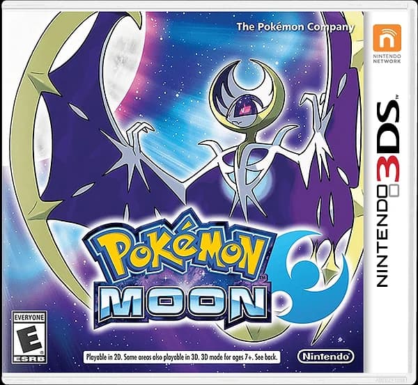 Pokemon Moon box art