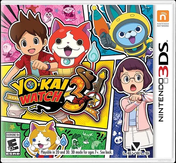 Yo-Kai Watch 3 Box Art