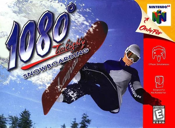 1080 Snowboarding Nintendo 64 Box Art