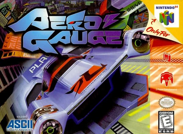 AeroGauge Nintendo 64 Box Art