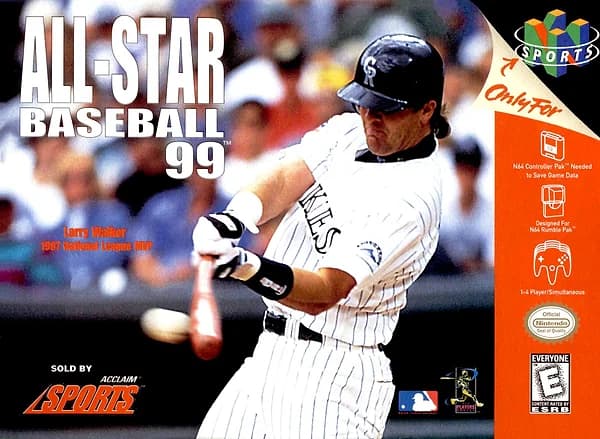 All-Star Baseball 99 Nintendo 64 Box Art