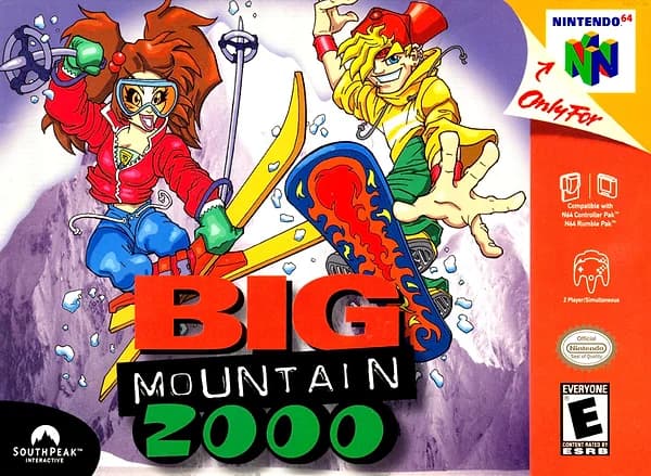 Big Mountain 2000 Nintendo 64 Box Art