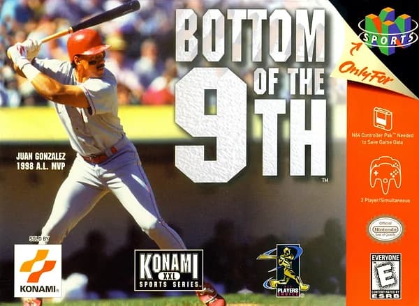 Bottom of the 9th Nintendo 64 Box Art