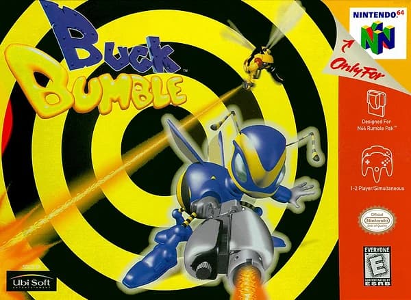 Buck Bumble Nintendo 64 Box Art