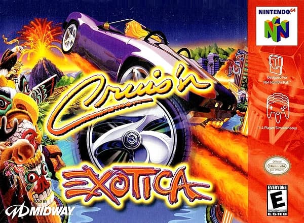 Cruis'n Exotica box art