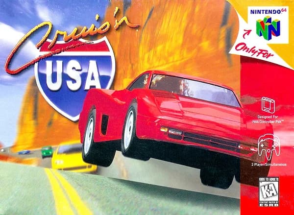 Cruis'n USA box art