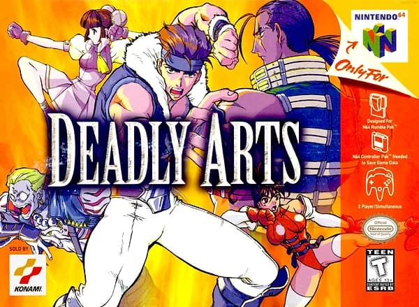 Deadly Arts box art