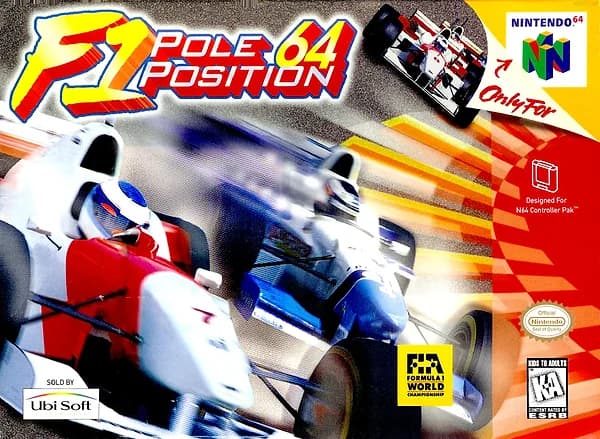 F1 Pole Position 64 box art