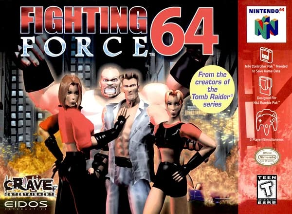Fighting Force 64 box art