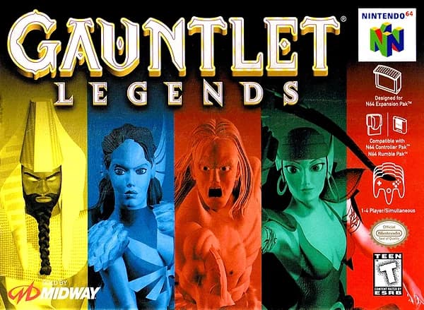 Gauntlet Legends box art