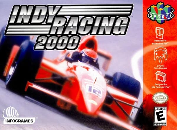 Indy Racing 2000 box art