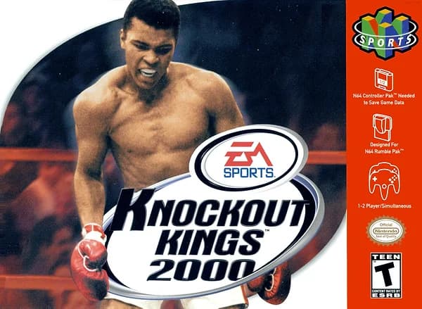 Knockout Kings 2000 box art