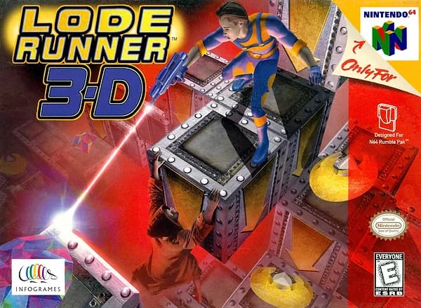 Lode Runner 3D box art