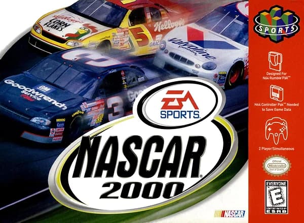 NASCAR 2000 box art