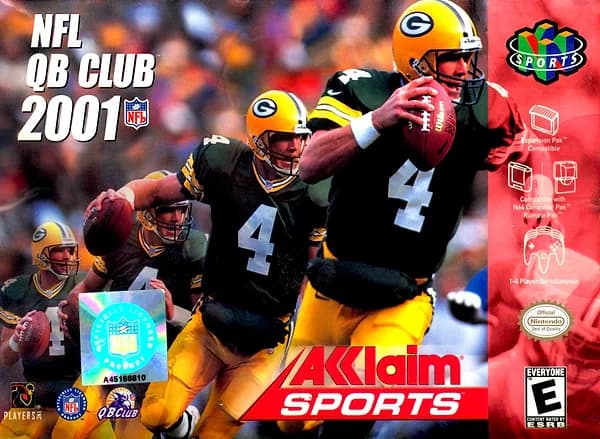 NFL QB Club 2001 Box Art